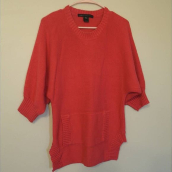 Marc by Marc Jacobs Coral Pink/Red Sweater XS/S Oversize Fit - Picture 1 of 2